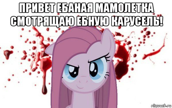 привет ебаная мамолетка смотрящаю ебную карусель! 