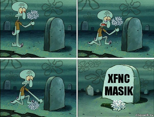 XFnc masik, Комикс  Сквидвард хоронит