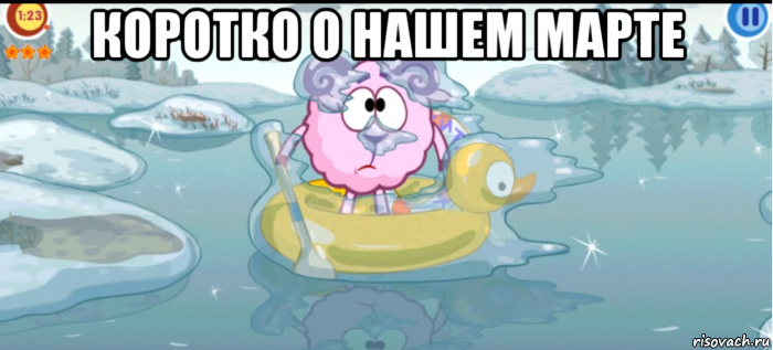 коротко о нашем марте 