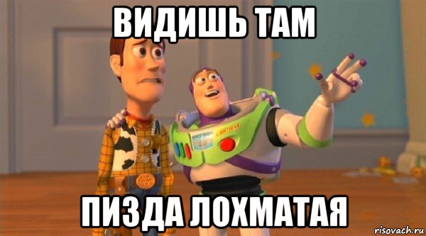 видишь там пизда лохматая, Мем Toy Story