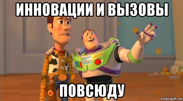 инновации и вызовы повсюду