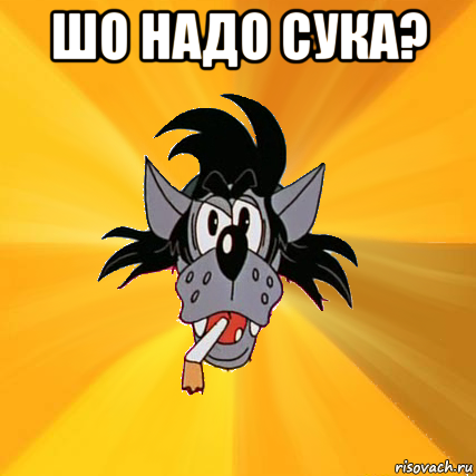 шо надо сука? 