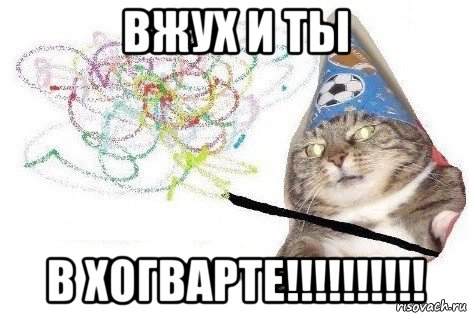 вжух и ты в хогварте!!!!!!!!!!, Мем Вжух мем