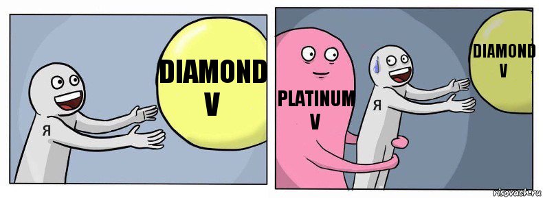 Diamond V Platinum v Diamond V, Комикс Я и жизнь