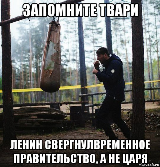 запомните твари ленин свергнулвременное правительство, а не царя, Мем Запомните твари