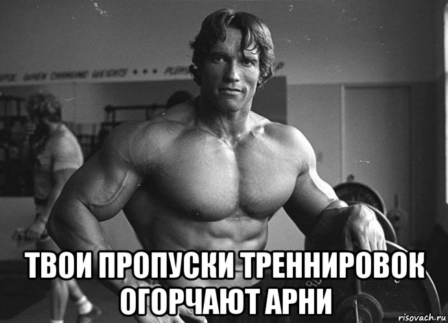  твои пропуски треннировок огорчают арни, Мем Арни
