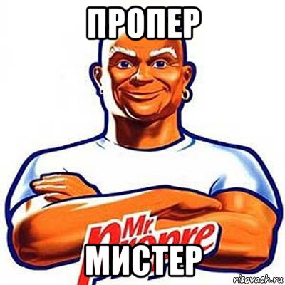 пропер мистер, Мем мистер пропер