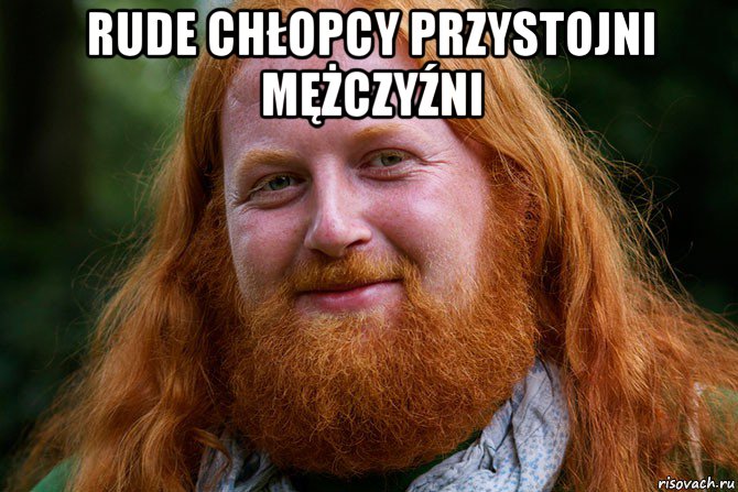 rude chłopcy przystojni mężczyźni , Мем Привет я Павлик - Рыжий гей