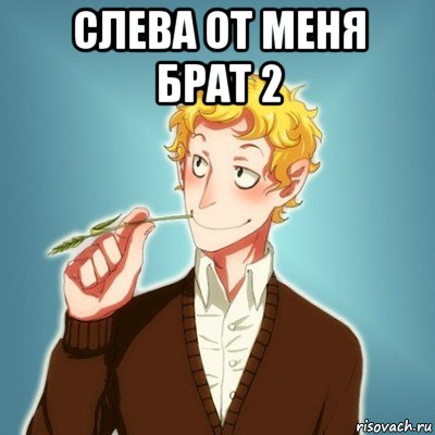 слева от меня брат 2 