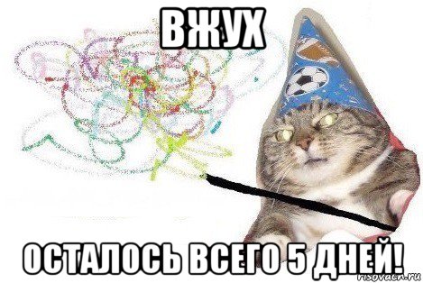 вжух осталось всего 5 дней!, Мем Вжух мем