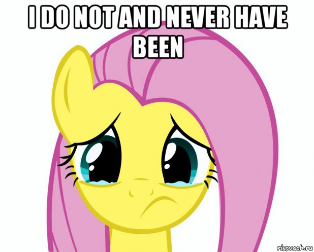 i do not and never have been 