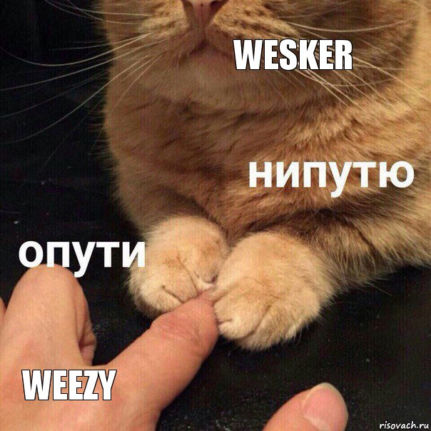 Wesker Weezy, Комикс Опути нипутю