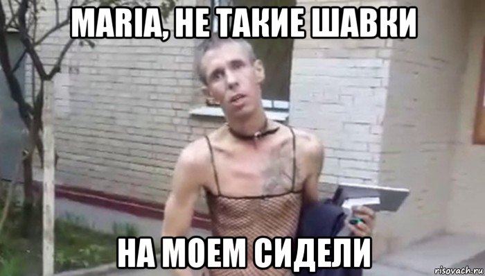maria, не такие шавки на моем сидели, Мем Панин