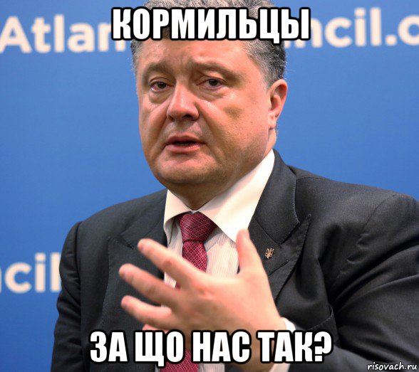 кормильцы за що нас так?, Мем Порошенко Я президент простой