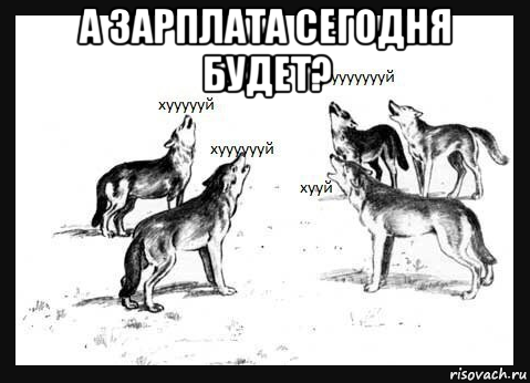 а зарплата сегодня будет? 