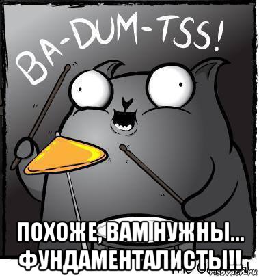  похоже, вам нужны... фундаменталисты!!