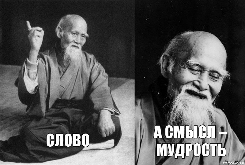 Слово А смысл – мудрость, Комикс Мудрец-монах (2 зоны)