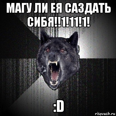 магу ли ея саздать сибя!!1!11!1! :d, Мем Сумасшедший волк