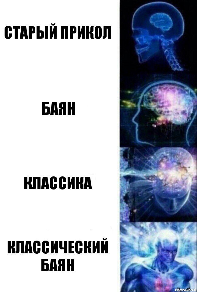 Старый прикол Баян Классика Классический баян, Комикс  Сверхразум