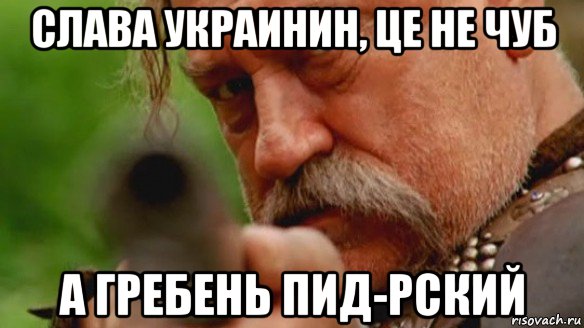 слава украинин, це не чуб а гребень пид-рский, Мем Тарас Бульба