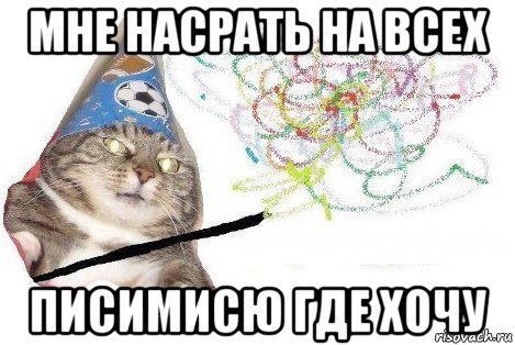 мне насрать на всех писимисю где хочу, Мем Вжух