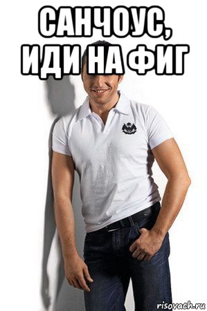 санчоус, иди на фиг 