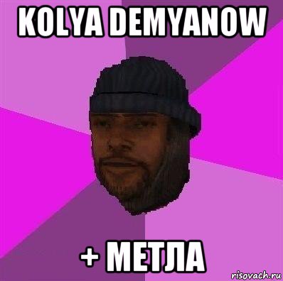 kolya demyanow + метла