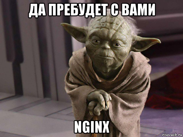 да пребудет с вами nginx