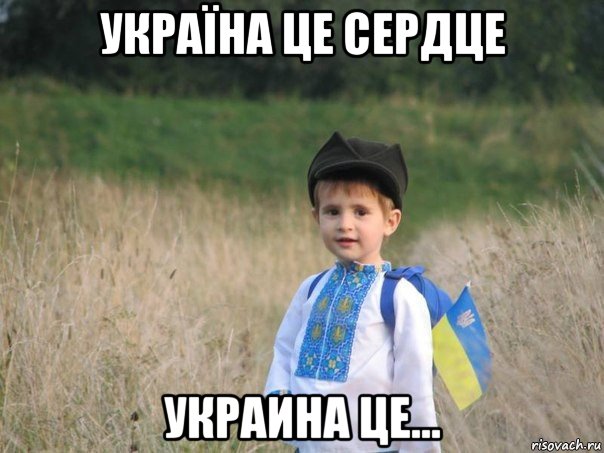 україна це сердце украина це..., Мем Украина - Единая