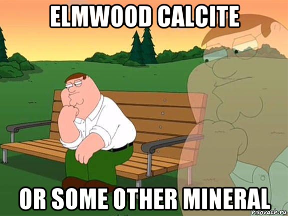 elmwood calcite or some other mineral, Мем Задумчивый Гриффин