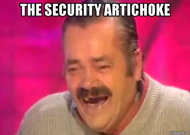the security artichoke , Мем  Испанец