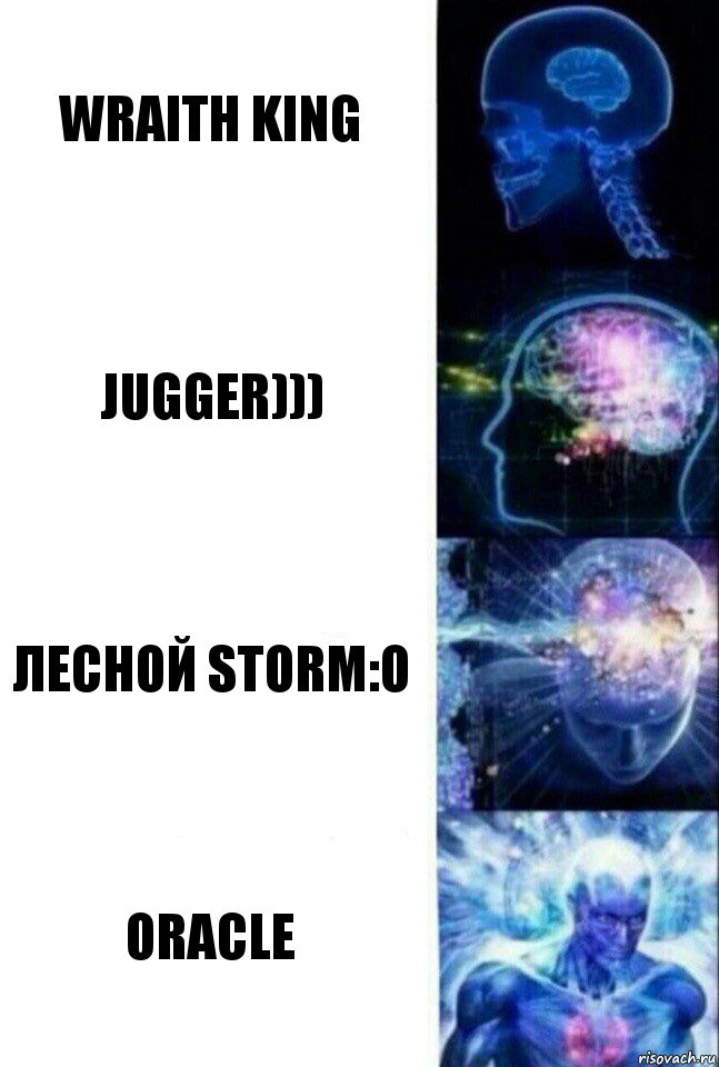 Wraith King Jugger))) Лесной Storm:O Oracle, Комикс  Сверхразум