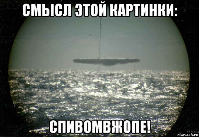 смысл этой картинки: спивомвжопе!