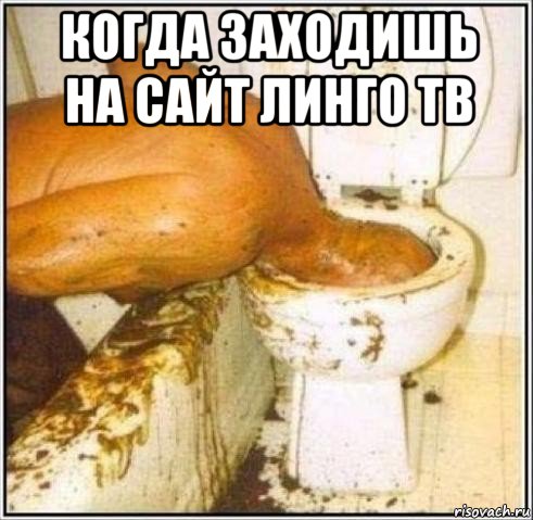 когда заходишь на сайт линго тв 