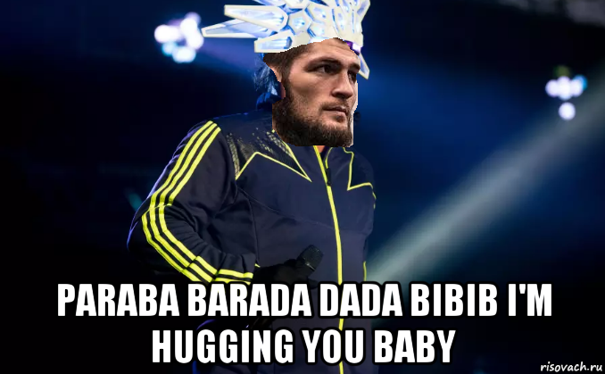  paraba barada dada bibib i'm hugging you baby