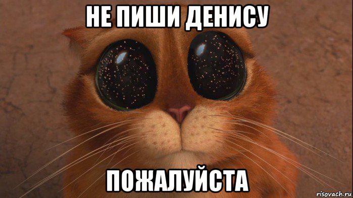 не пиши денису пожалуйста