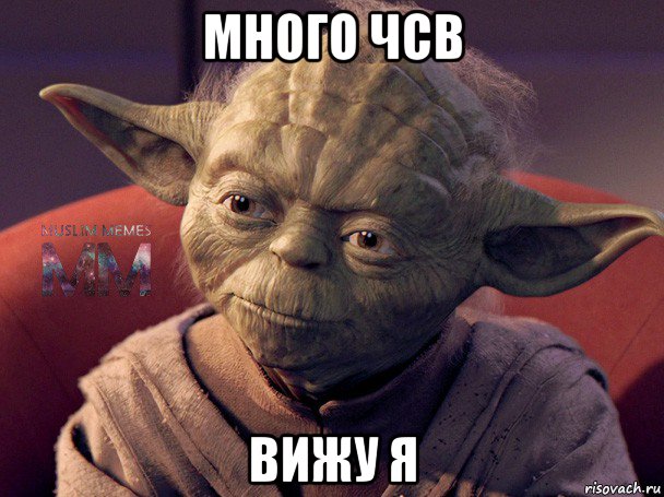 много чсв вижу я