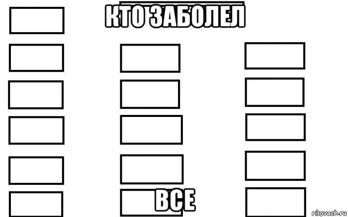 кто заболел все