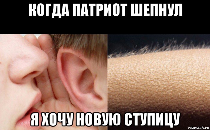 когда патриот шепнул я хочу новую ступицу