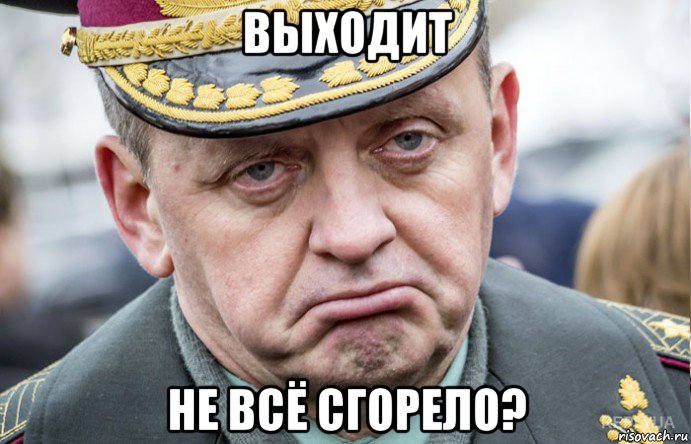 выходит не всё сгорело?