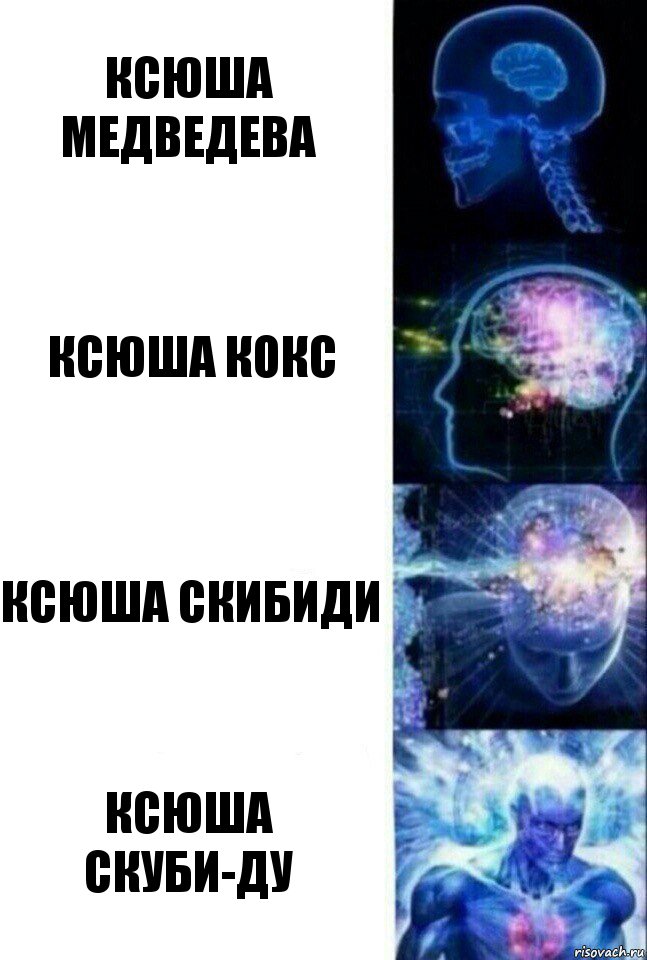 Ксюша Медведева Ксюша Кокс Ксюша Скибиди Ксюша Скуби-Ду, Комикс  Сверхразум