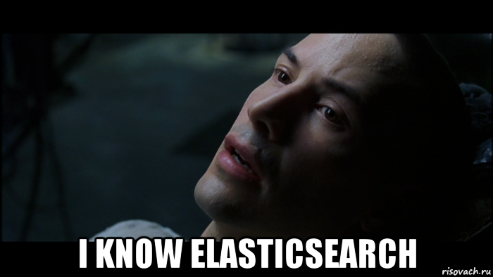  i know elasticsearch
