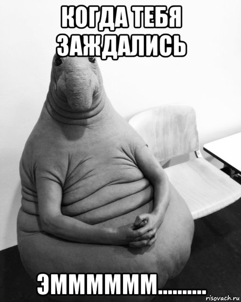 когда тебя заждались эмммммм.........., Мем  Ждун