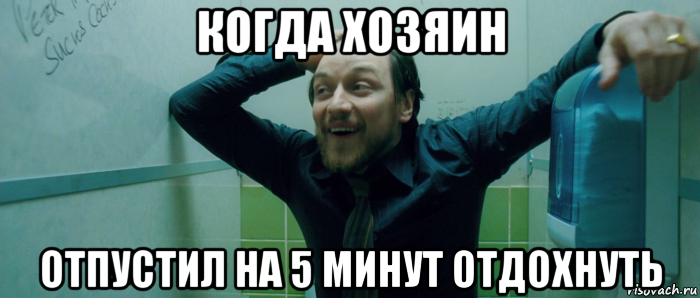 когда хозяин отпустил на 5 минут отдохнуть, Мем  Что происходит