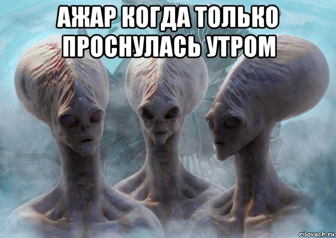 ажар когда только проснулась утром 