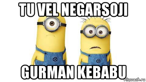 tu vel negarsoji gurman kebabu