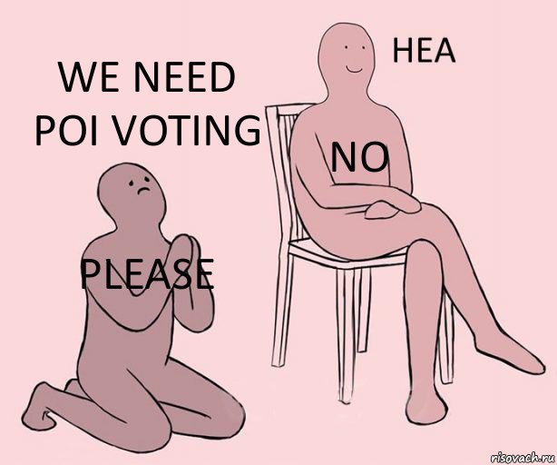 PLEASE NO WE NEED POI VOTING, Комикс Неа