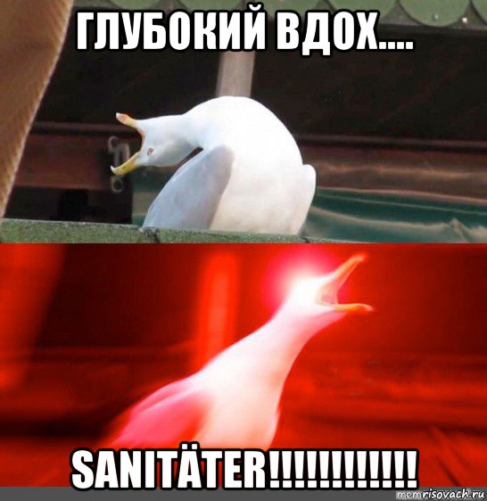 глубокий вдох.... sanitäter!!!!!!!!!!!!