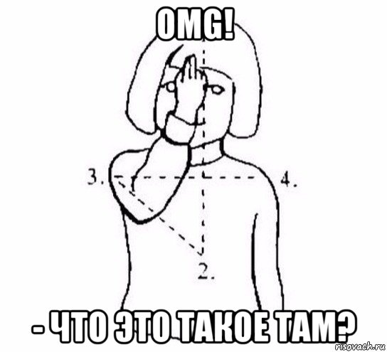 omg! - что это такое там?, Мем  Перекреститься