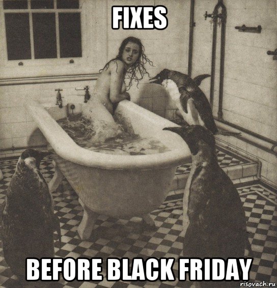 fixes before black friday